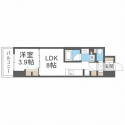 アーバネックス西本町の物件間取画像